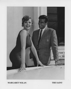 Margaret in The Saint with Roger Moore